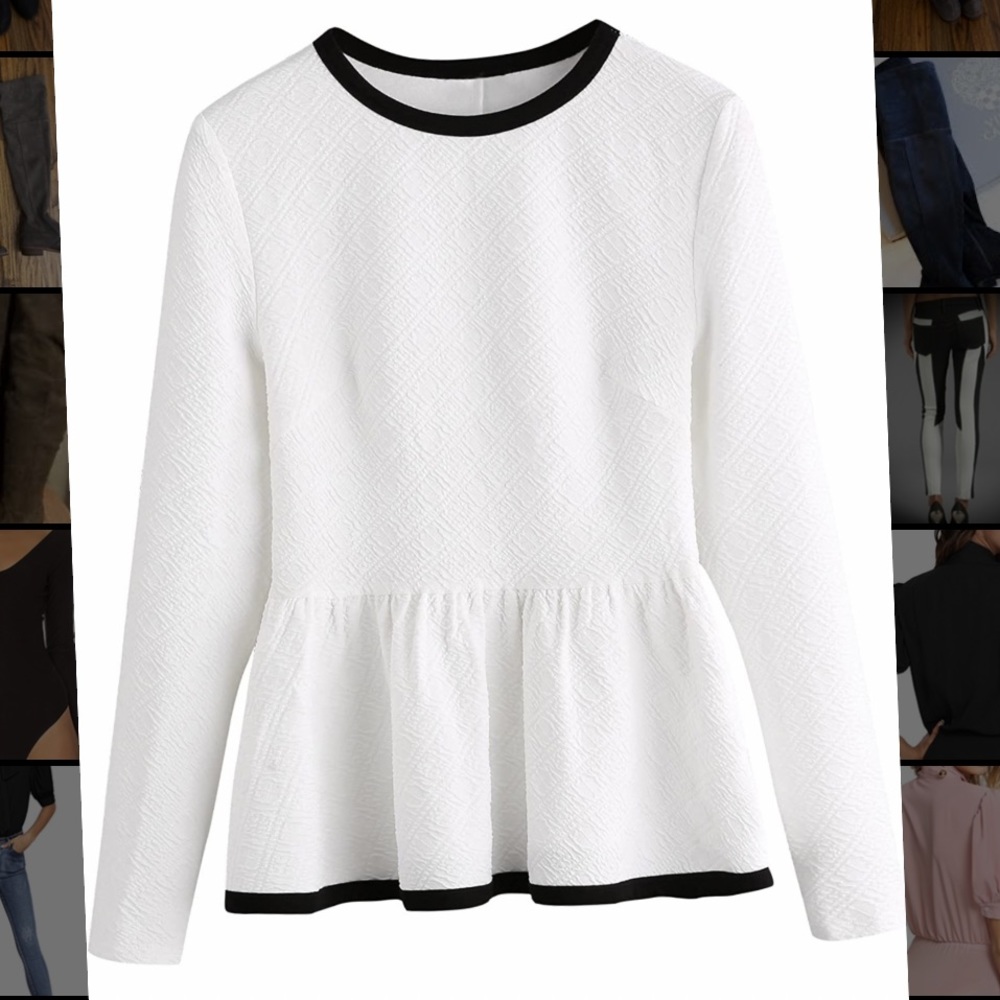 Flared top